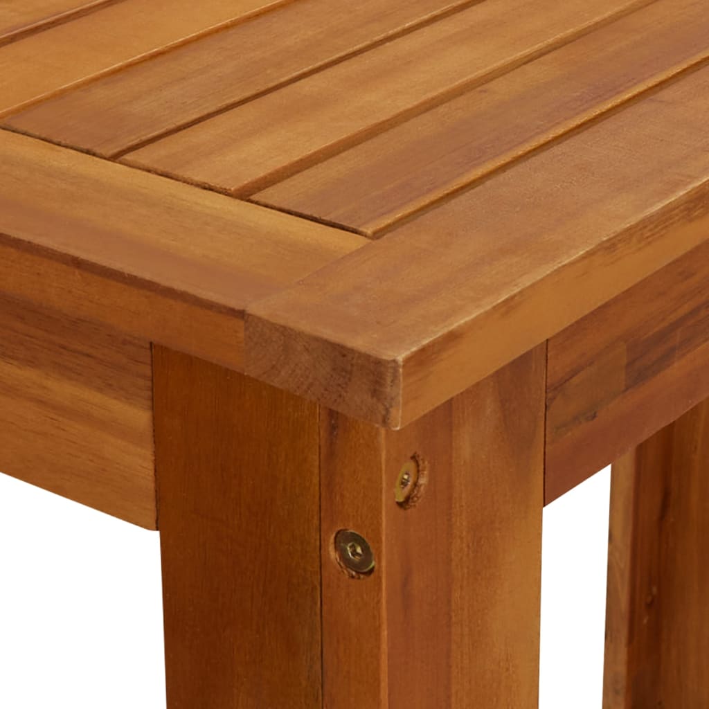 Garden Bar Set Wooden Solid Acacia wood Large Durable
