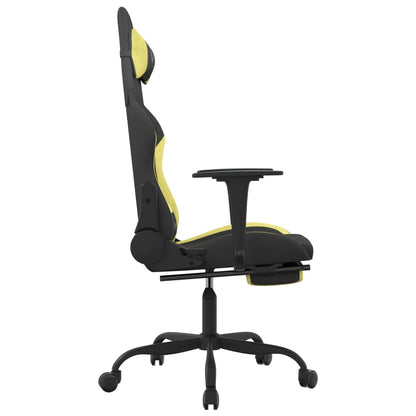 Gaming Chair Black and light green