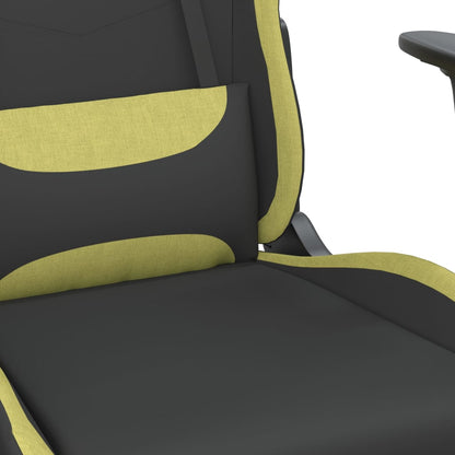 Gaming Chair Black and light green