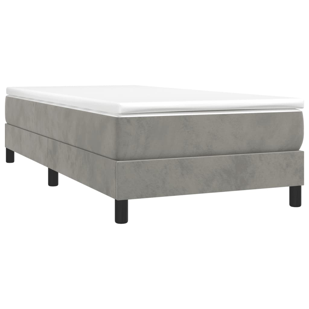 Bed Frame Light Gray