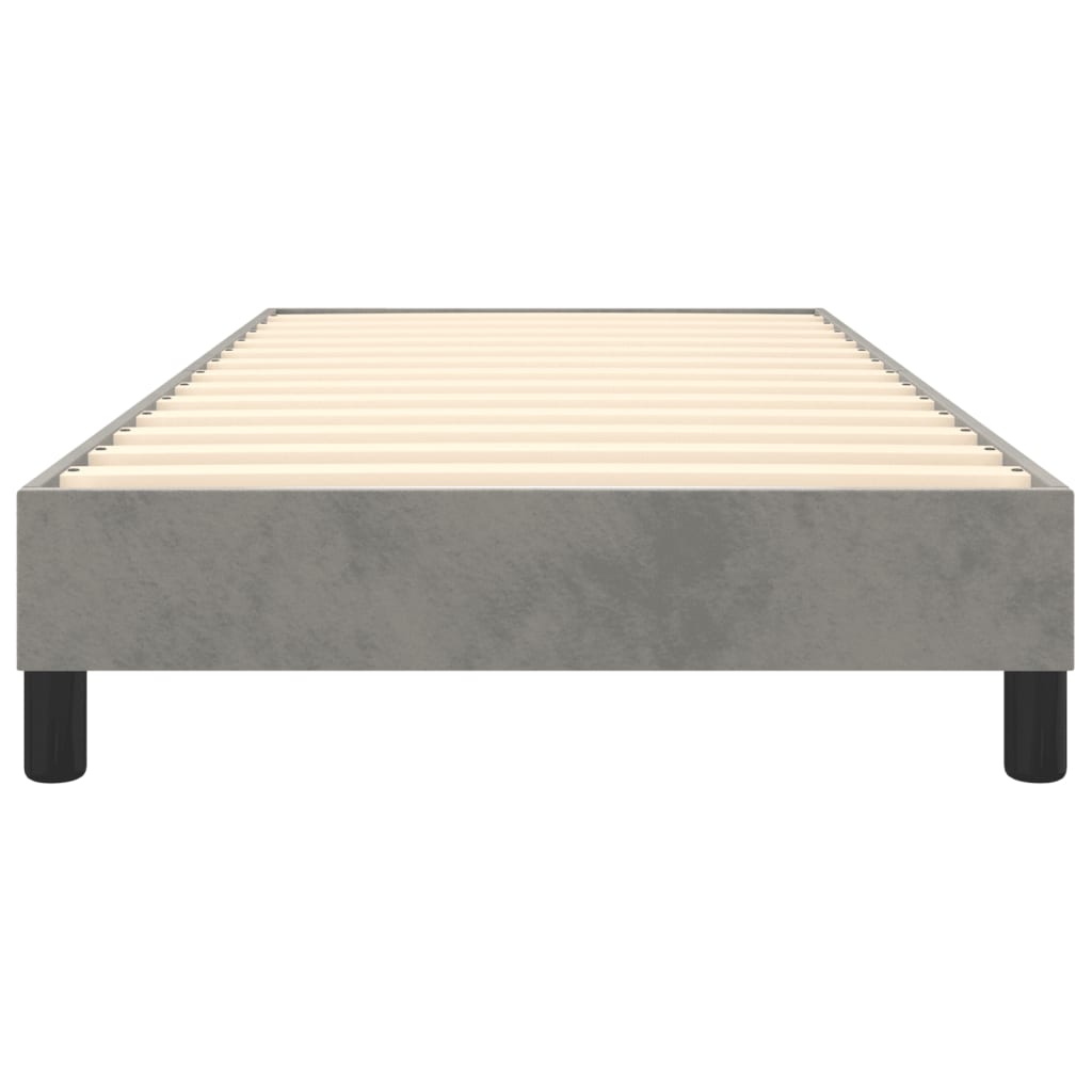 Bed Frame Light Gray