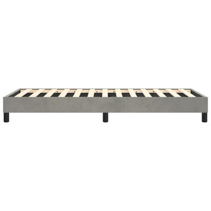 Bed Frame Light Gray