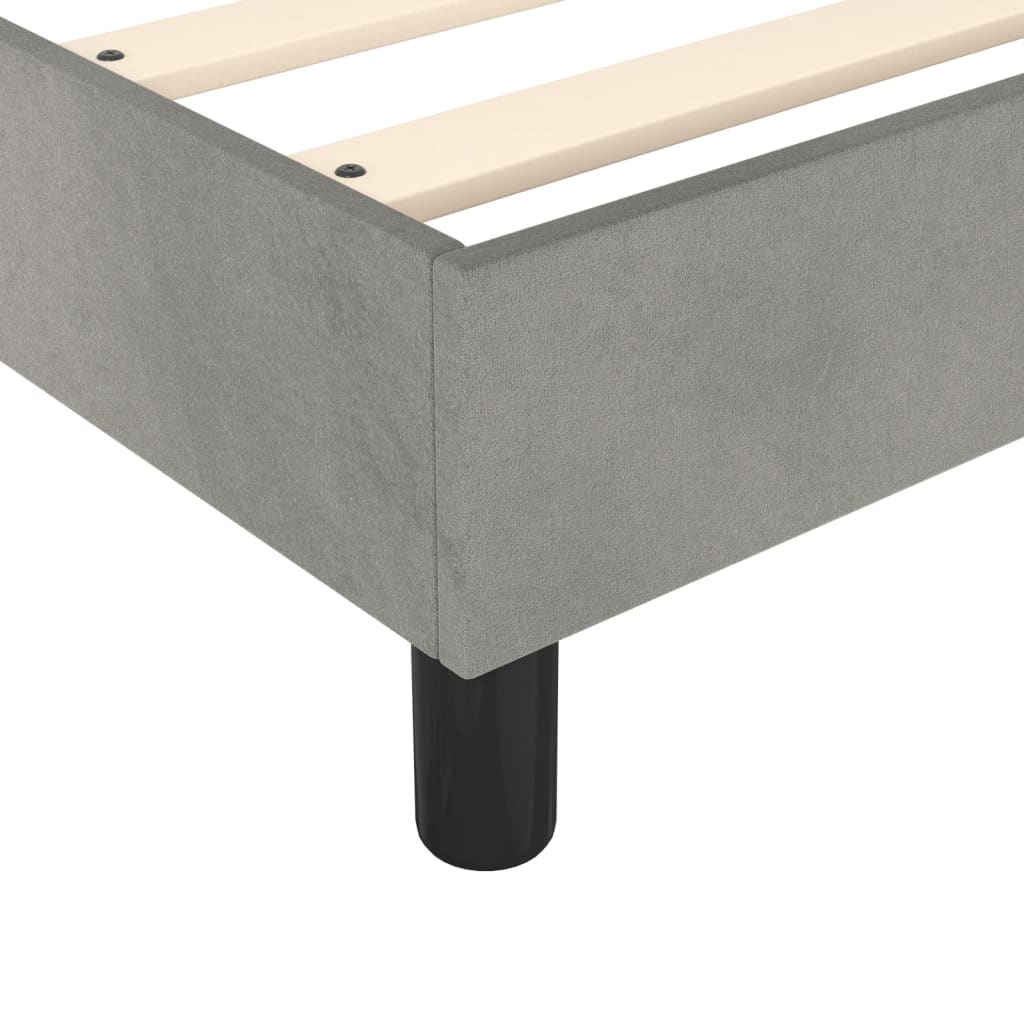 Bed Frame Light Gray