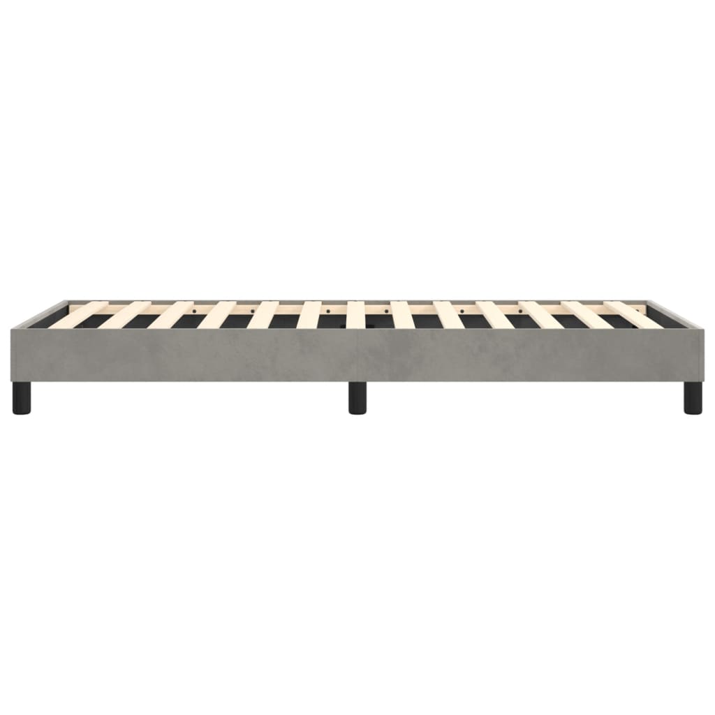 Bed Frame Light Gray