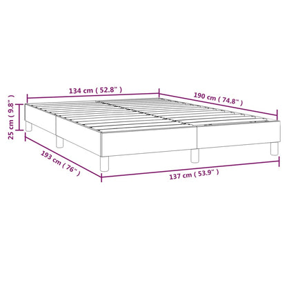 Bed Frame Dark grey Velvet (100% polyester), Plywood, Engineered Wood