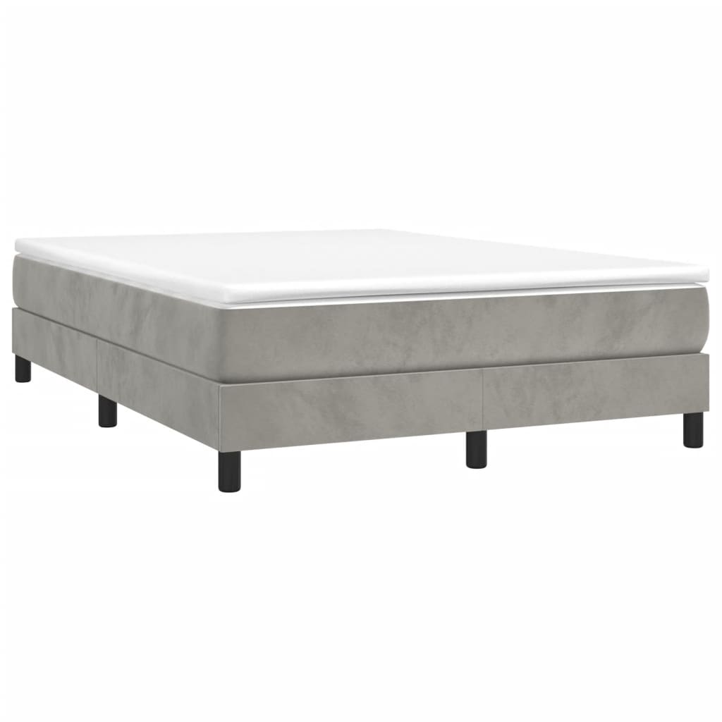 Bed Frame Light Gray
