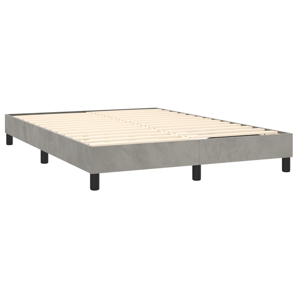 Bed Frame Light Gray