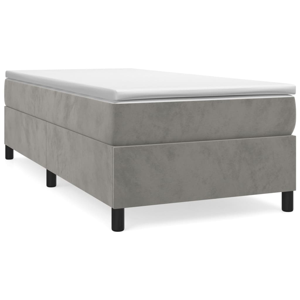 Bed Frame Light Grey