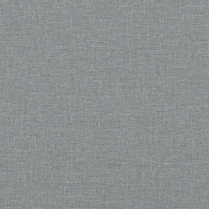 Daybed With Trundle Light grey Polyester, Wood, Metal Standard