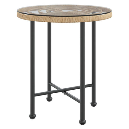 Dining Table Transparent, Black