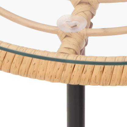 Dining Table Transparent, Black