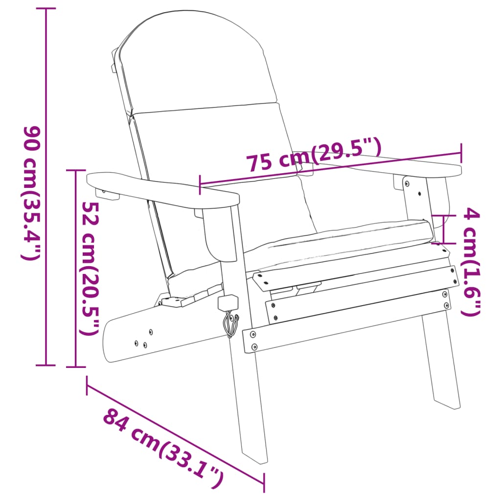 Garden Lounge Set Dark grey Solid_acacia_wood Medium Foldable