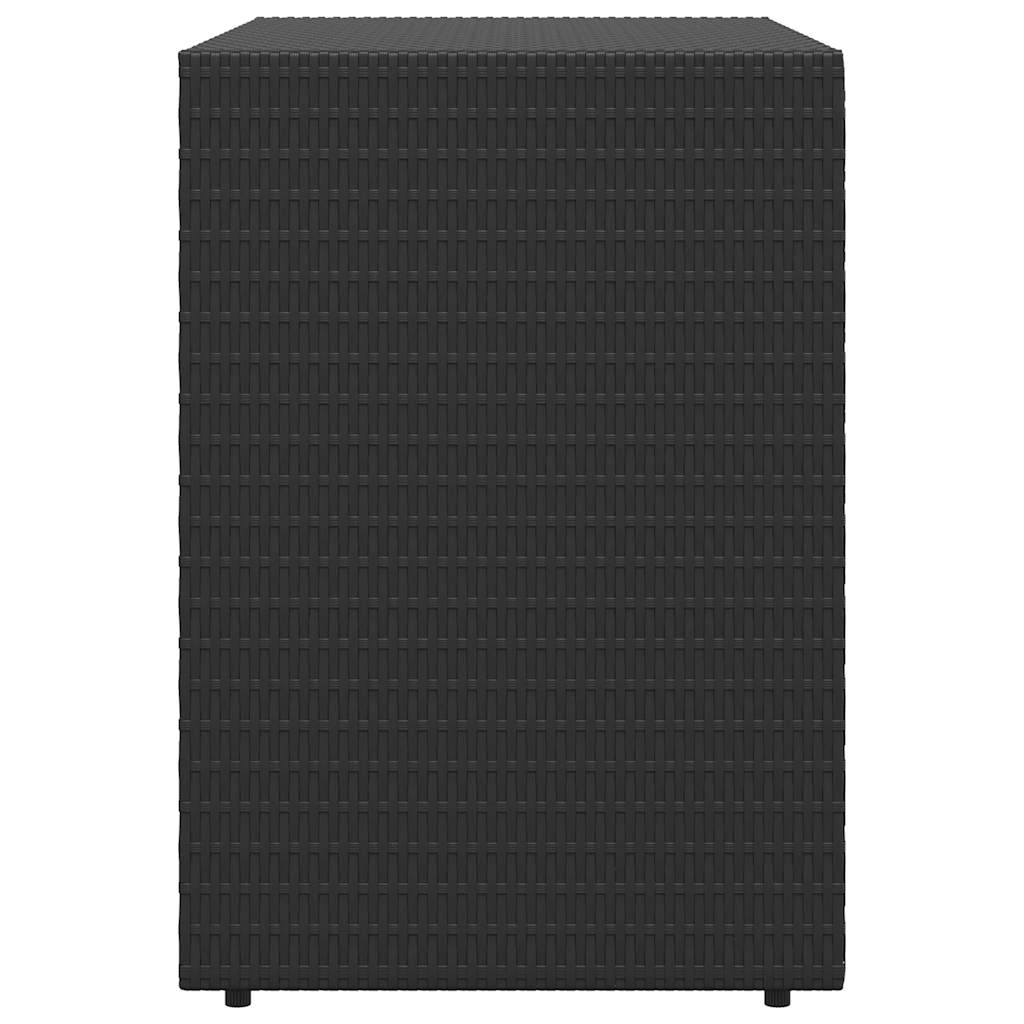 Garden Storage Cabinet Black
