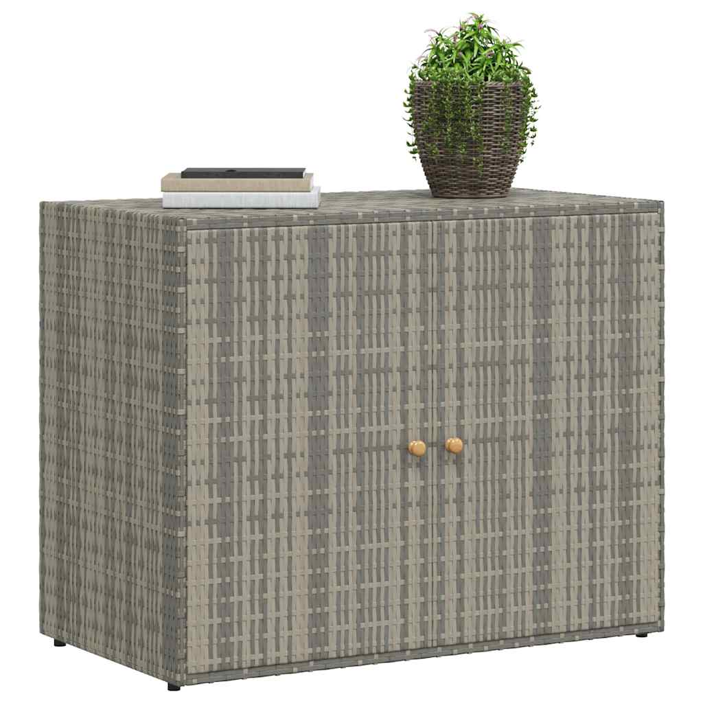 Garden Storage Cabinet Grey