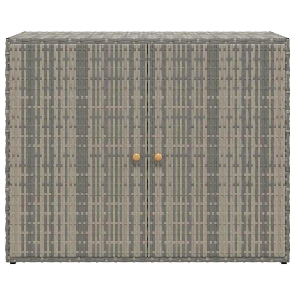 Garden Storage Cabinet Grey