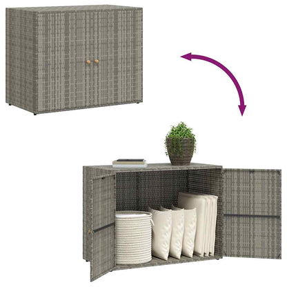 Garden Storage Cabinet Grey