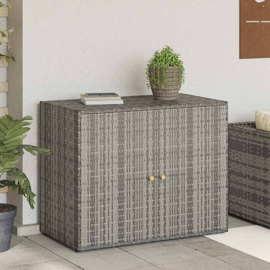 Garden Storage Cabinet Grey