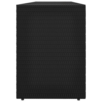 Garden Storage Cabinet Black