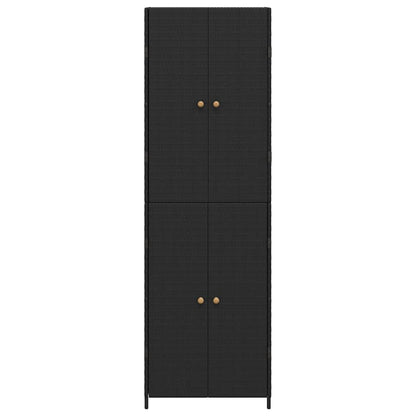 Garden Storage Cabinet Black
