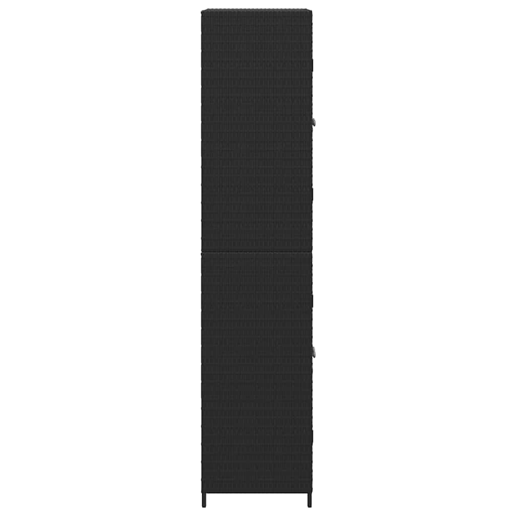 Garden Storage Cabinet Black