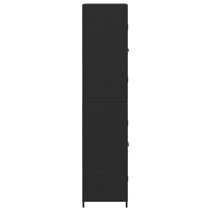 Garden Storage Cabinet Black