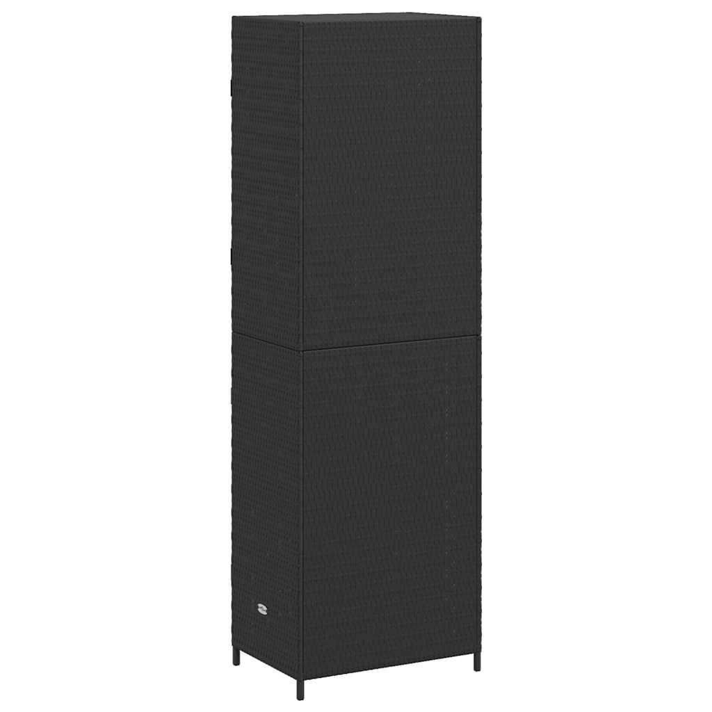 Garden Storage Cabinet Black