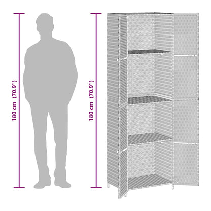 Garden Storage Cabinet Gray