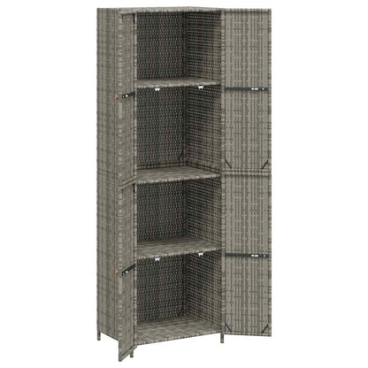 Garden Storage Cabinet Gray