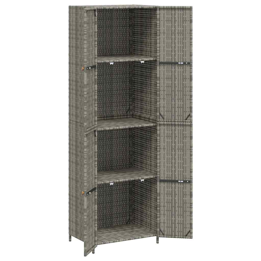Garden Storage Cabinet Gray