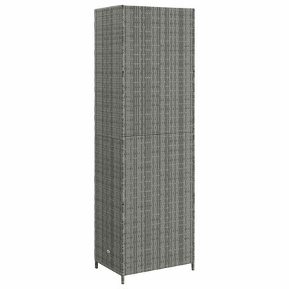 Garden Storage Cabinet Gray