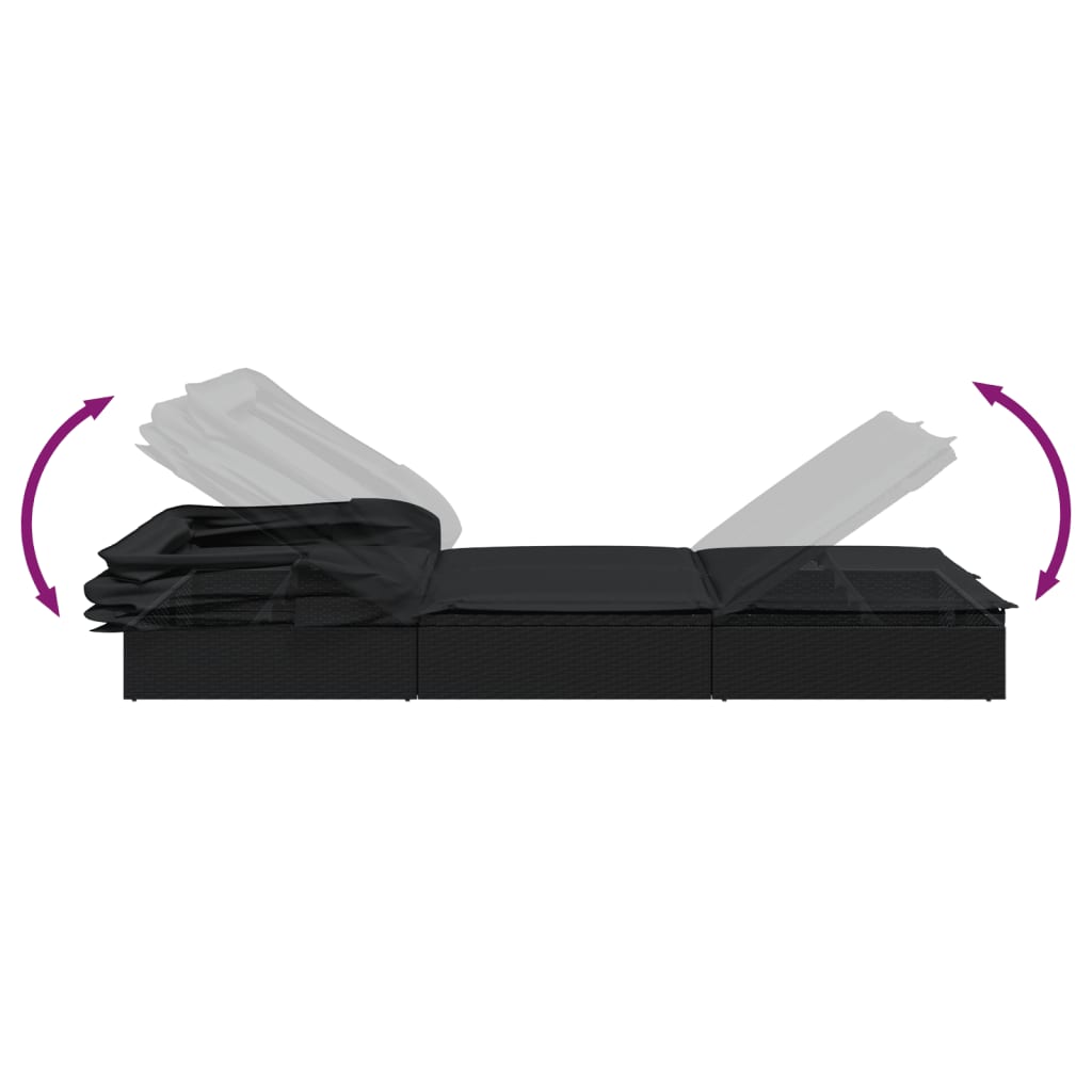 Sunbed Black