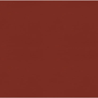 Patio Footrest Brown with Cinnamon Red Cushion PE rattan Medium