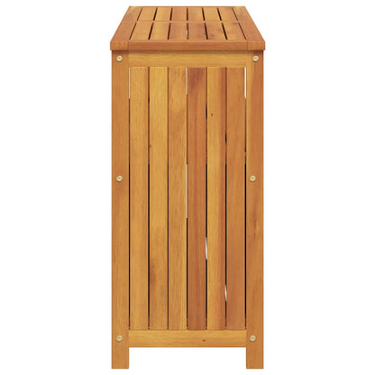 Garden Console Table Brown Solid Acacia wood Medium Console Table