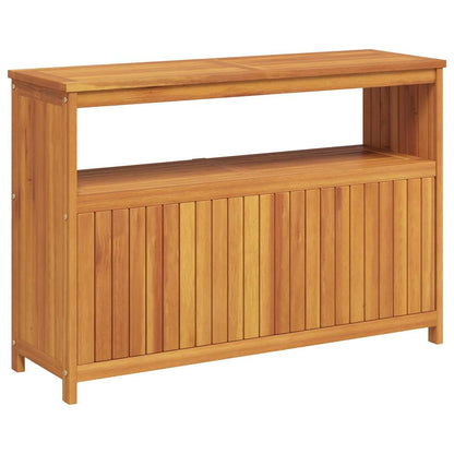 Garden Console Table Brown Solid Acacia wood Medium Console Table