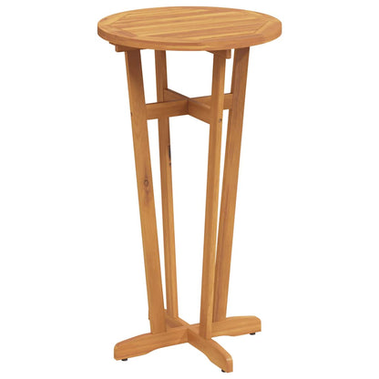 Garden Bar Table Natural Brown Solid Acacia wood Standard Durable