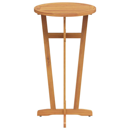 Garden Bar Table Natural Brown Solid Acacia wood Standard Durable