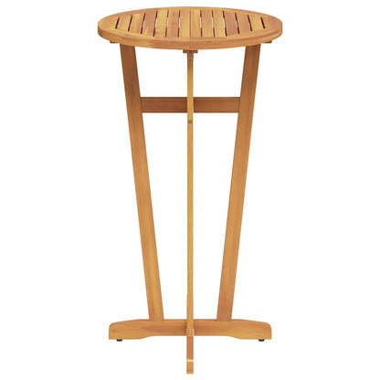 Garden Bar Table Natural Brown Solid Acacia wood Standard Durable