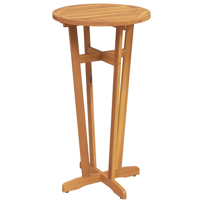 Garden Bar Table Natural Brown Solid Acacia wood Standard Durable