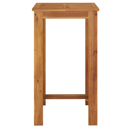 Garden Bar Table Natural Wood Solid acacia wood Medium Durable