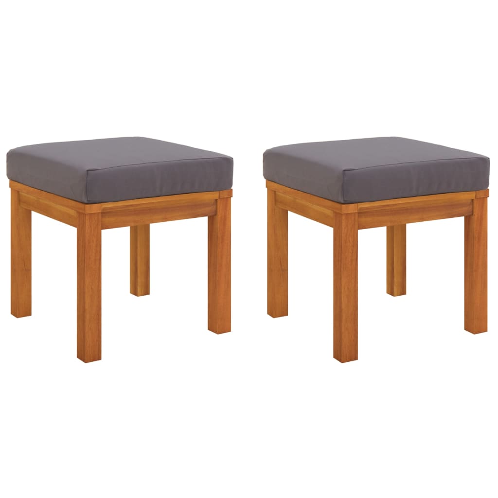 Garden Dining Set Wooden brown, Grey
