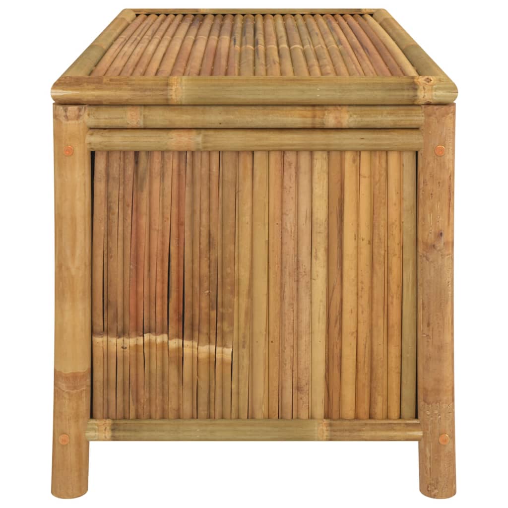 Garden Storage Box Natural Bamboo Bamboo, Polyethylene