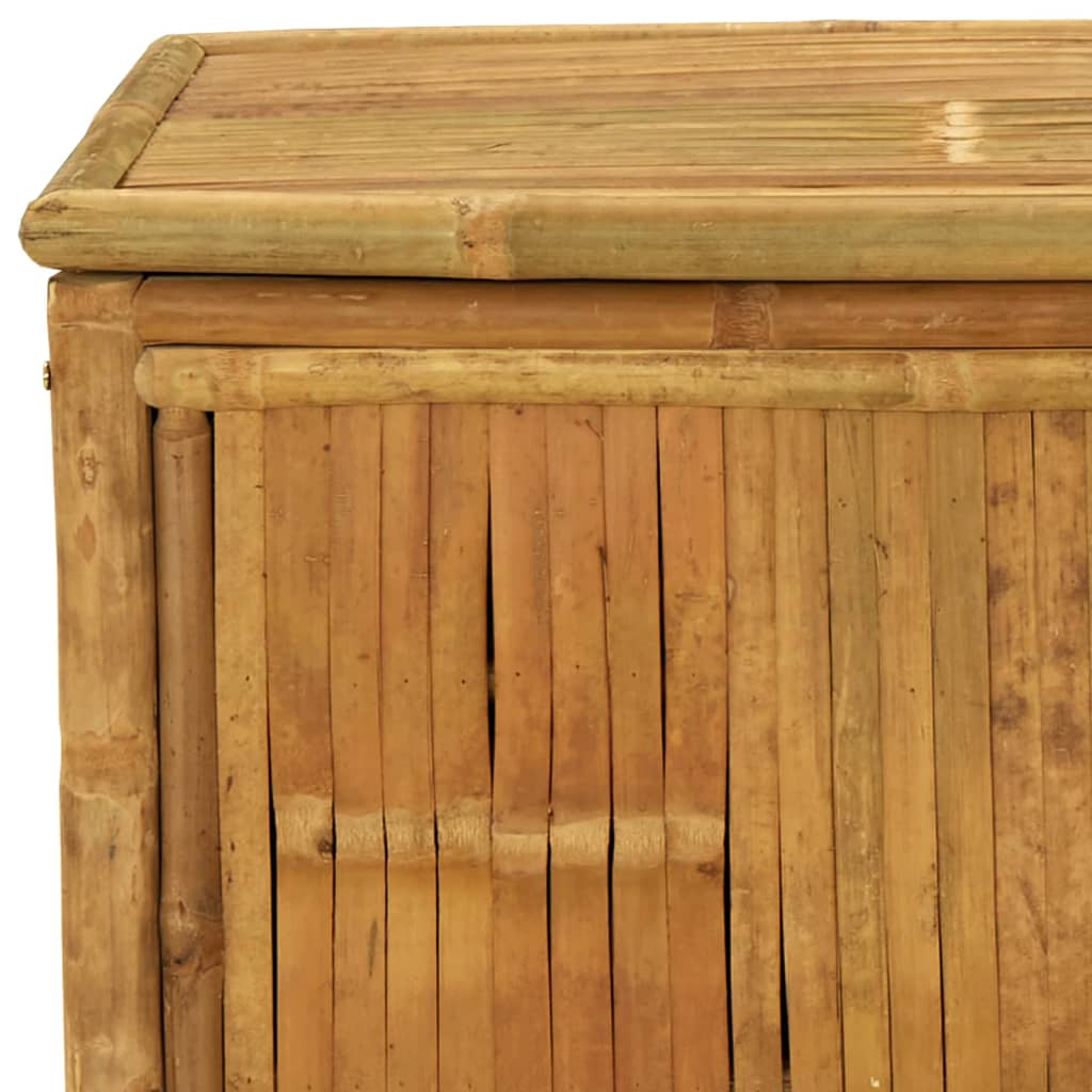 Garden Storage Box Natural Bamboo Bamboo, Polyethylene