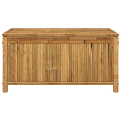 Garden Storage Box Natural Bamboo Bamboo, Polyethylene