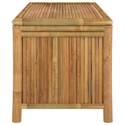 Garden Storage Box Natural Bamboo Bamboo, Polyethylene