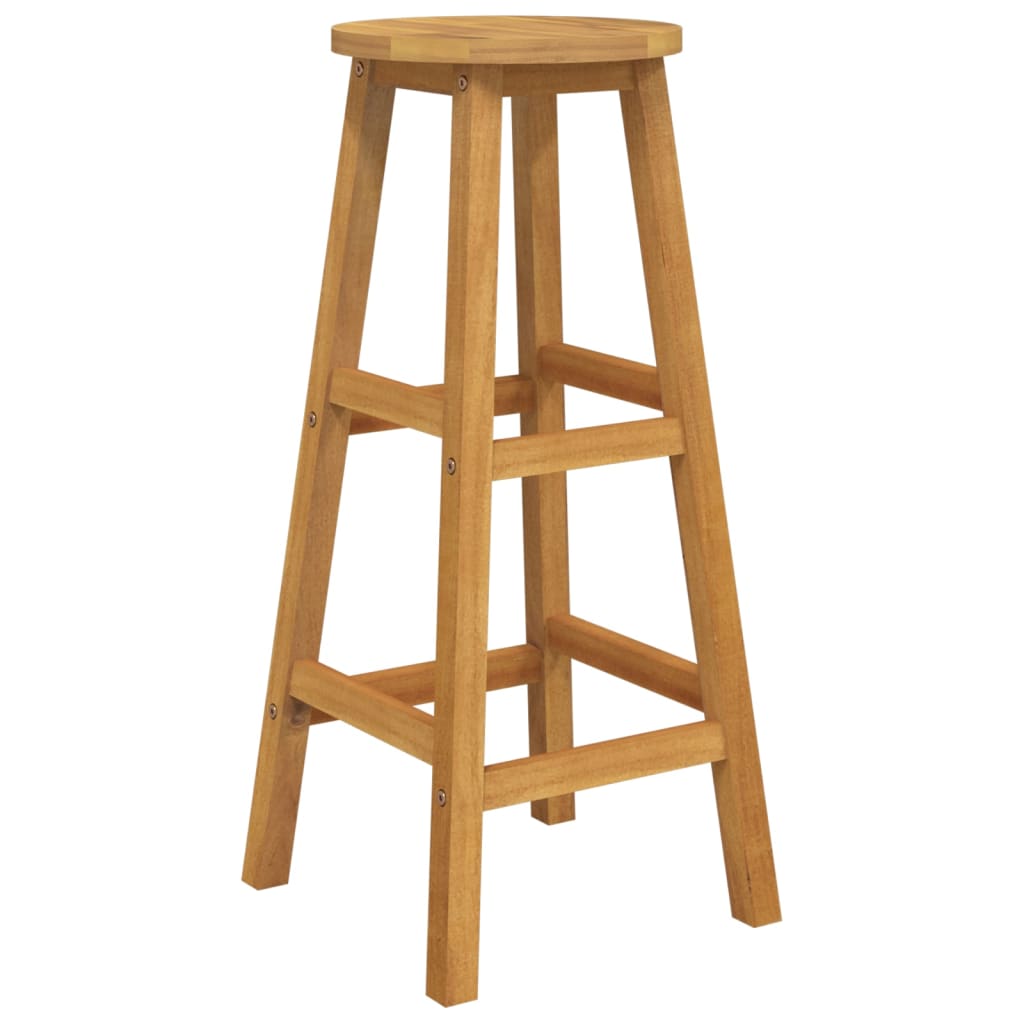 Garden Bar Set Natural wood Solid acacia wood Medium Durable