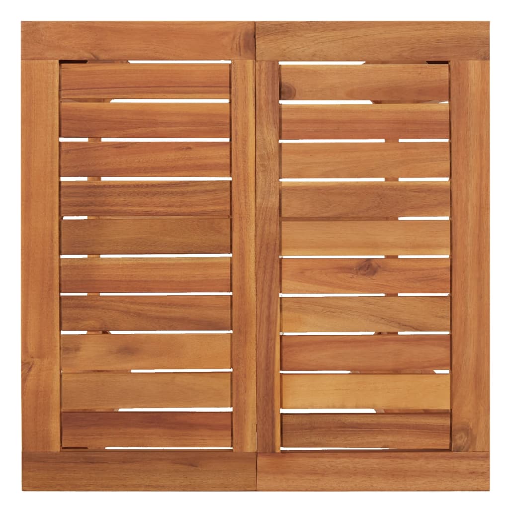Garden Bar Set Natural Acacia Wood Solid Acacia Wood Medium