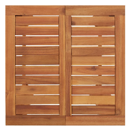 Garden Bar Set Natural Acacia Wood Solid Acacia Wood Medium