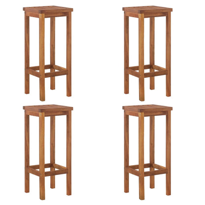 Garden Bar Set Brown Solid Acacia wood Durable Garden Bar Set