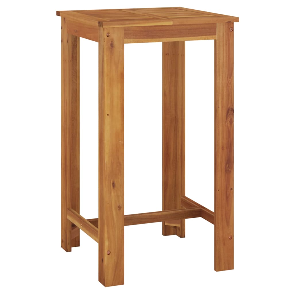 Garden Bar Set Natural wood Solid Acacia wood Durable
