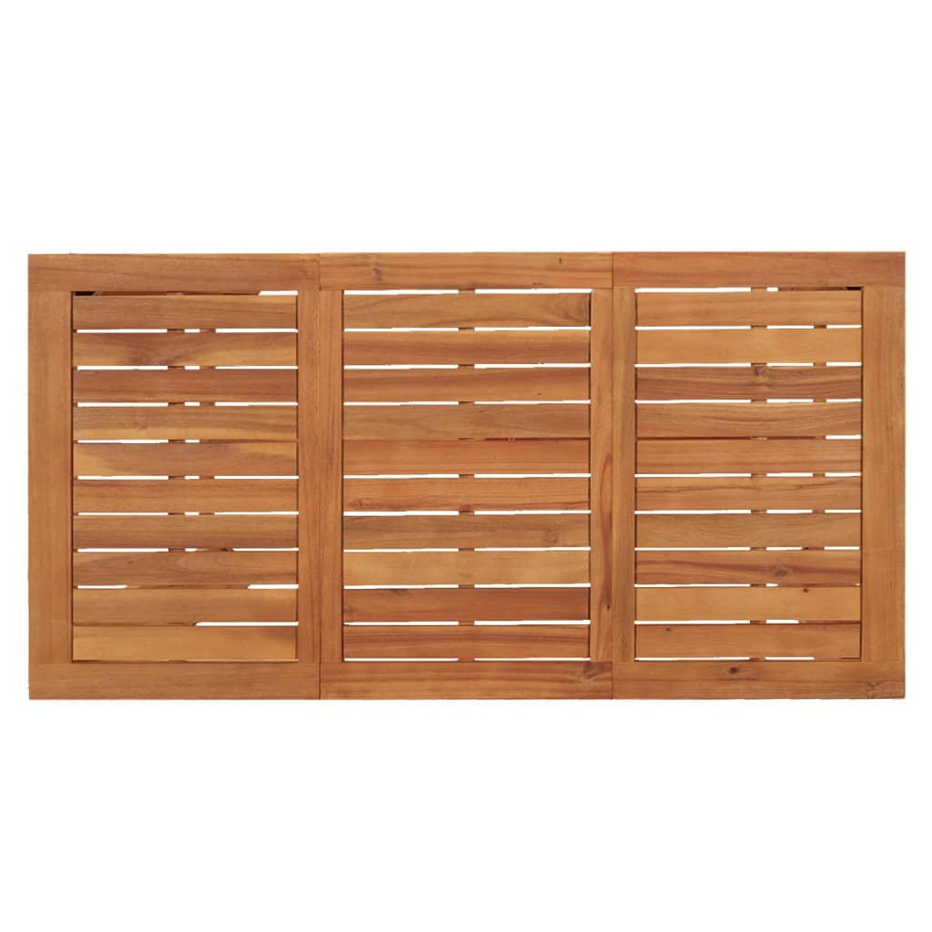 Garden Bar Set Natural Acacia Solid Acacia wood For 6 people